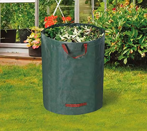 KAV Heavy Duty Waterproof Garden Waste Bags, Pack of 3, Green – 2