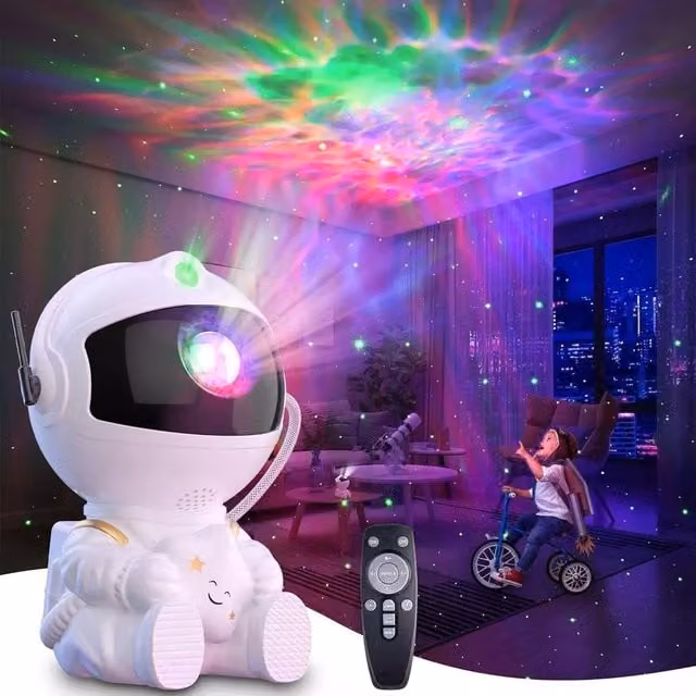 Dragodirect Astronaut Galaxy Projector White Starry Sky and Nebula Night Light – 1