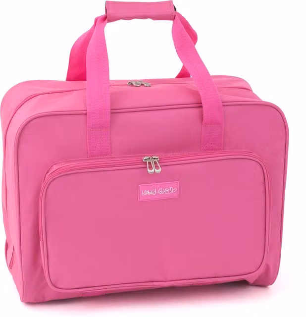 Hobby Gift Sewing Machine Bag in Pink and White