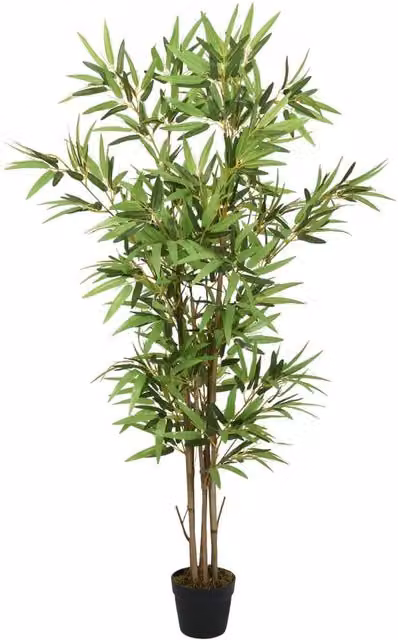 Berkfield Home Artificial Green Bamboo Tree, Height: 80 cm – 1