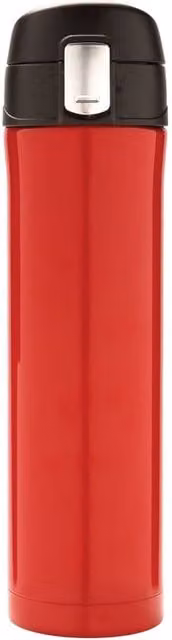 XD Design Red Stainless Steel Vacuum Insulated Leakproof Flask, 450 ml – 1
