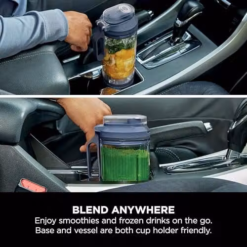 Ninja Blast Max Portable Blender, Blue, 570 ml, Rechargeable Battery BC251EUNV – 7