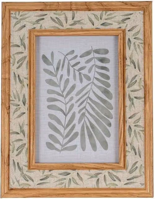 Hill Interiors Tundra Single Wood Photo Frame in Brown, 10 x 15 cm