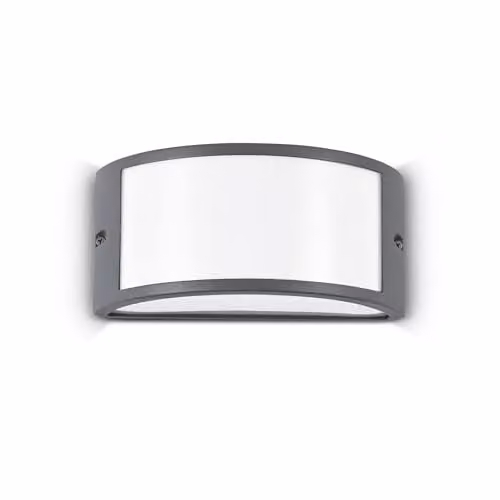Netlighting Rex 1 Modern Up and Down Outdoor Wall Light, Anthracite, IP44, E27 – 1