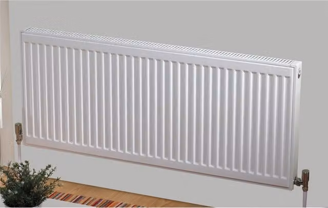 Clifton Double 600mm Tall Convector Panel Type 22 Radiator in White, W/D/H: 150 x 60 x 60 cm