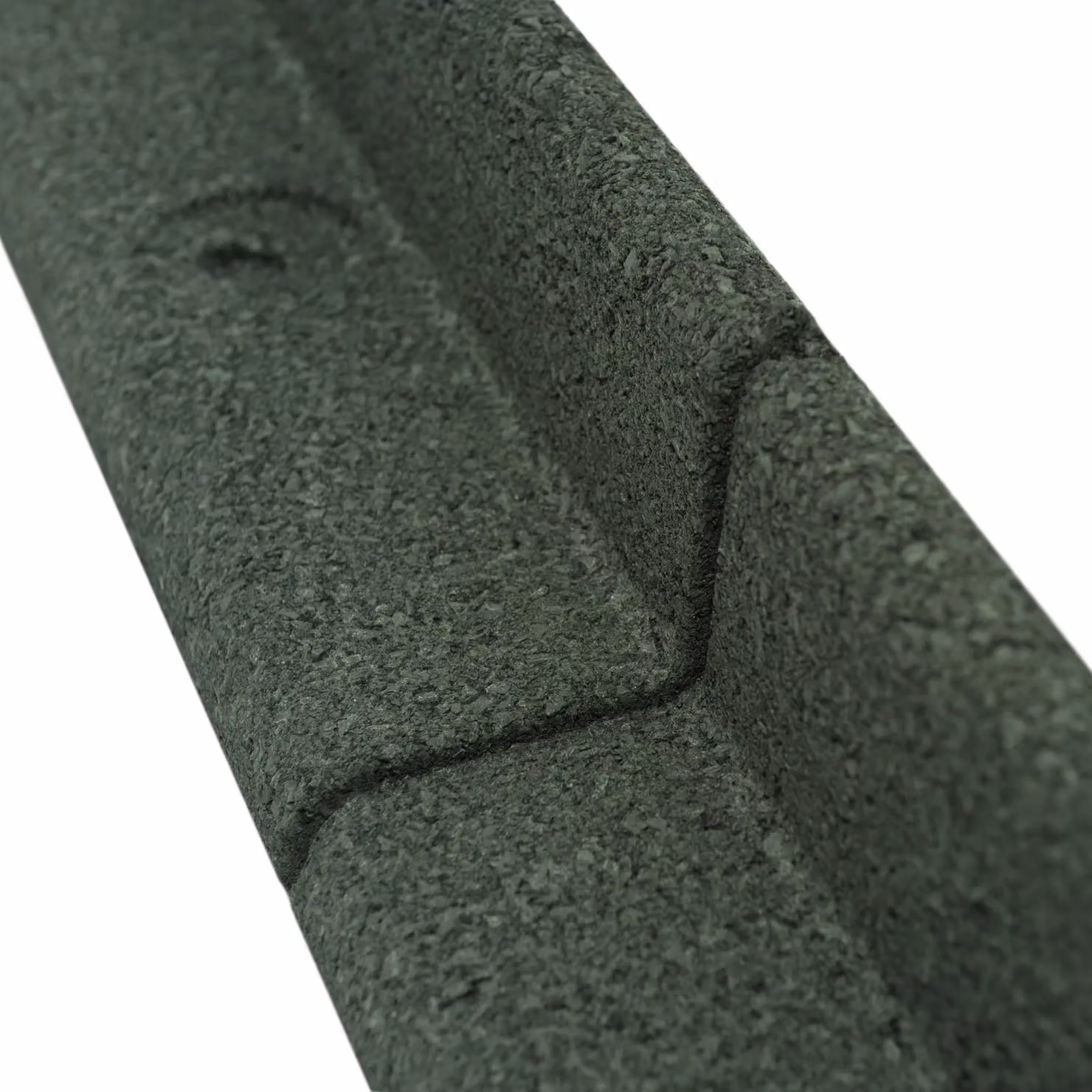 Monstershop Flexible Green Rubber Lawn Edging, Pack of 4 x 1.2m – 5
