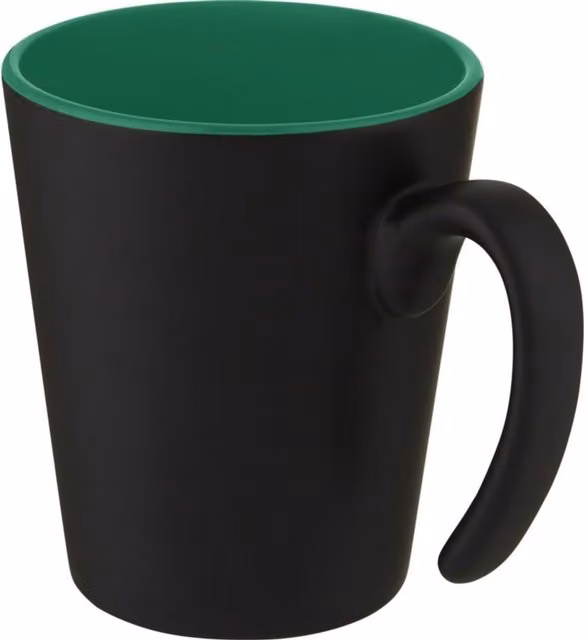 Bullet Oli Ceramic Mug, Jet Black, 360ml – 1