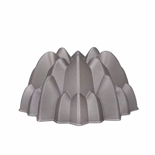 MasterClass Non-Stick Cast Aluminium Round Cake Tin, Grey, Diameter: 24 cm