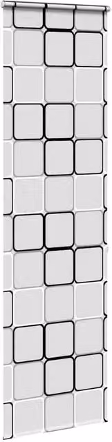 Berkfield Home Shower Roller Blind with Cassette, White, W: 70 cm, H: 240 cm