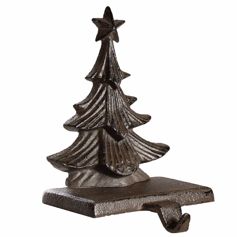 Dibor Christmas 3D Tree Decorative Stocking Holder in Brown – 2