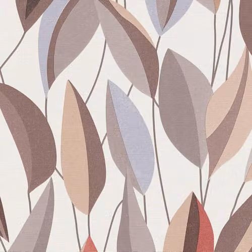 Erismann Gentle 10431-11 Non-Woven Floral Botanical Wallpaper, Beige and Multicolour