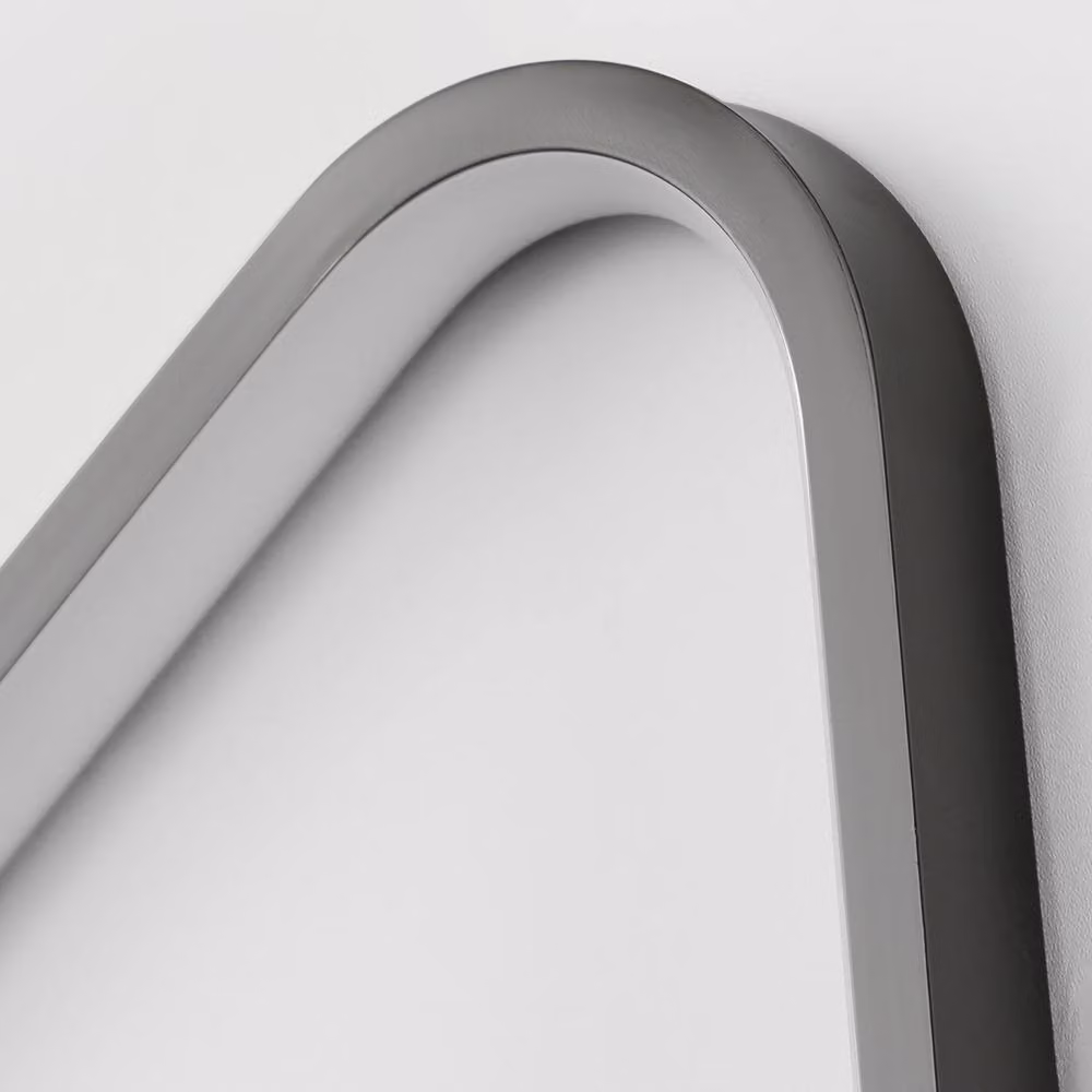 NIVOR Modern Wavy LED Wall Sconce, 30W Dimmable Linear Wall Light in Jet Black, W: 110 cm – 5