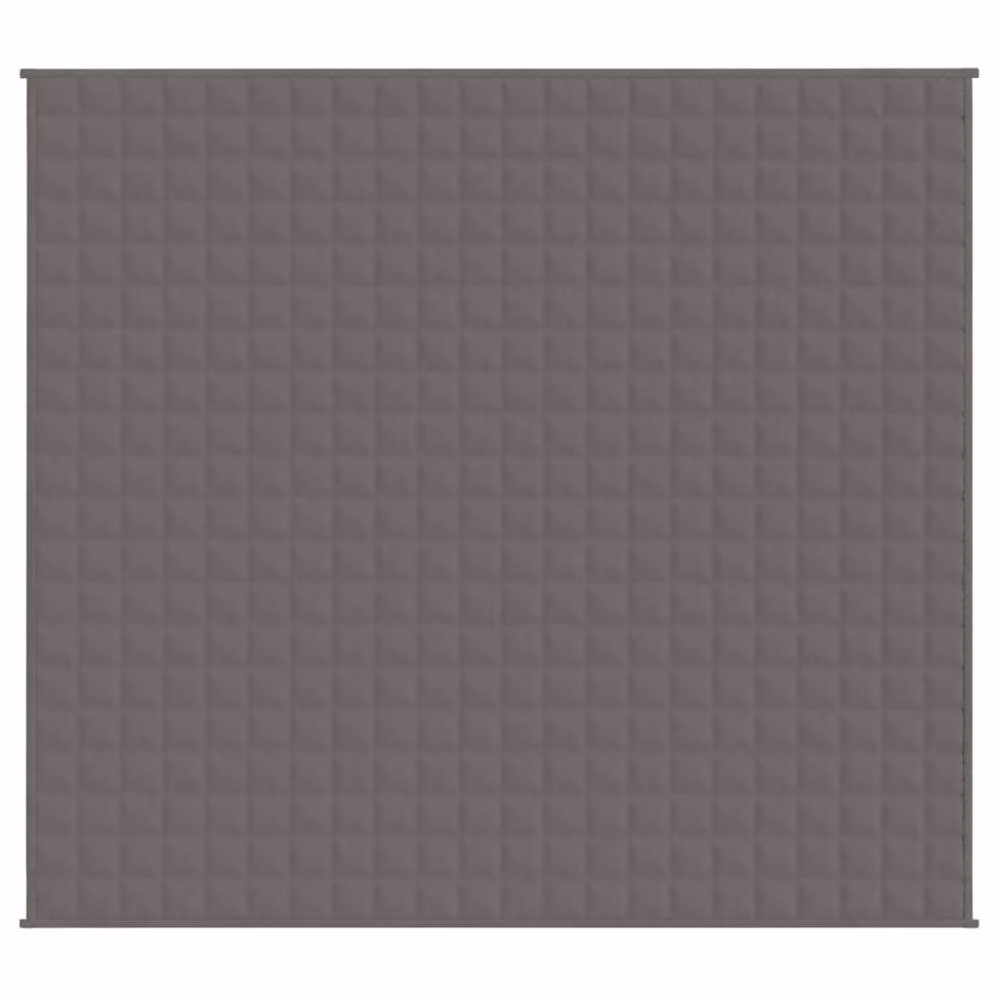 Berkfield Home Grey Weighted Blanket with Glass Beads, W/D/H: 200 x 220 cm, 9 kg – 3