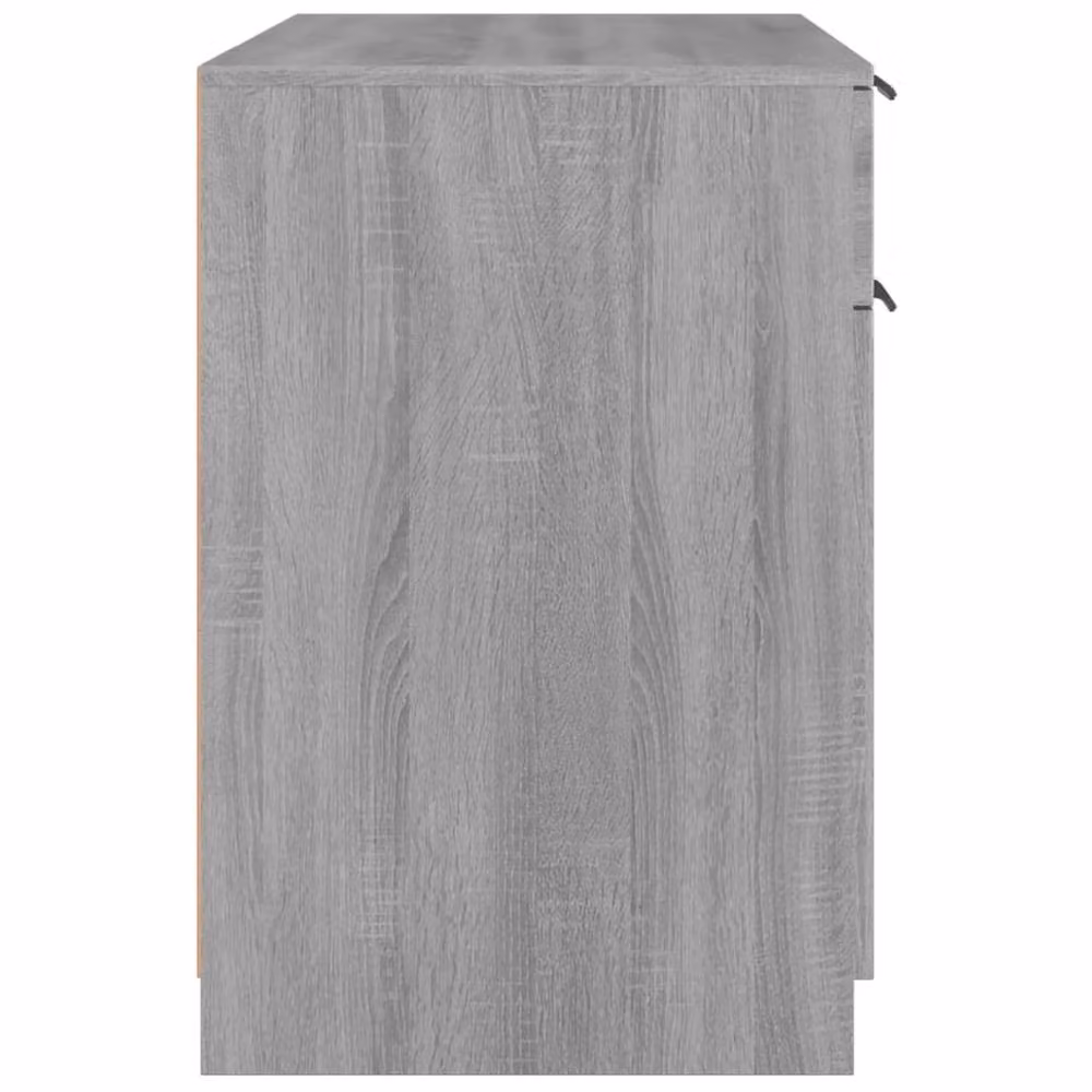 Berkfield Home Sonoma Grey Modern Writing Desk in Engineered Wood, W/D/H: 100 x 50 x 75 cm – 3