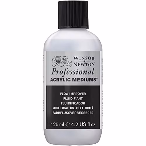 Winsor & Newton Professional Acrylic Flow Improver, 125ml, Transparent – 2