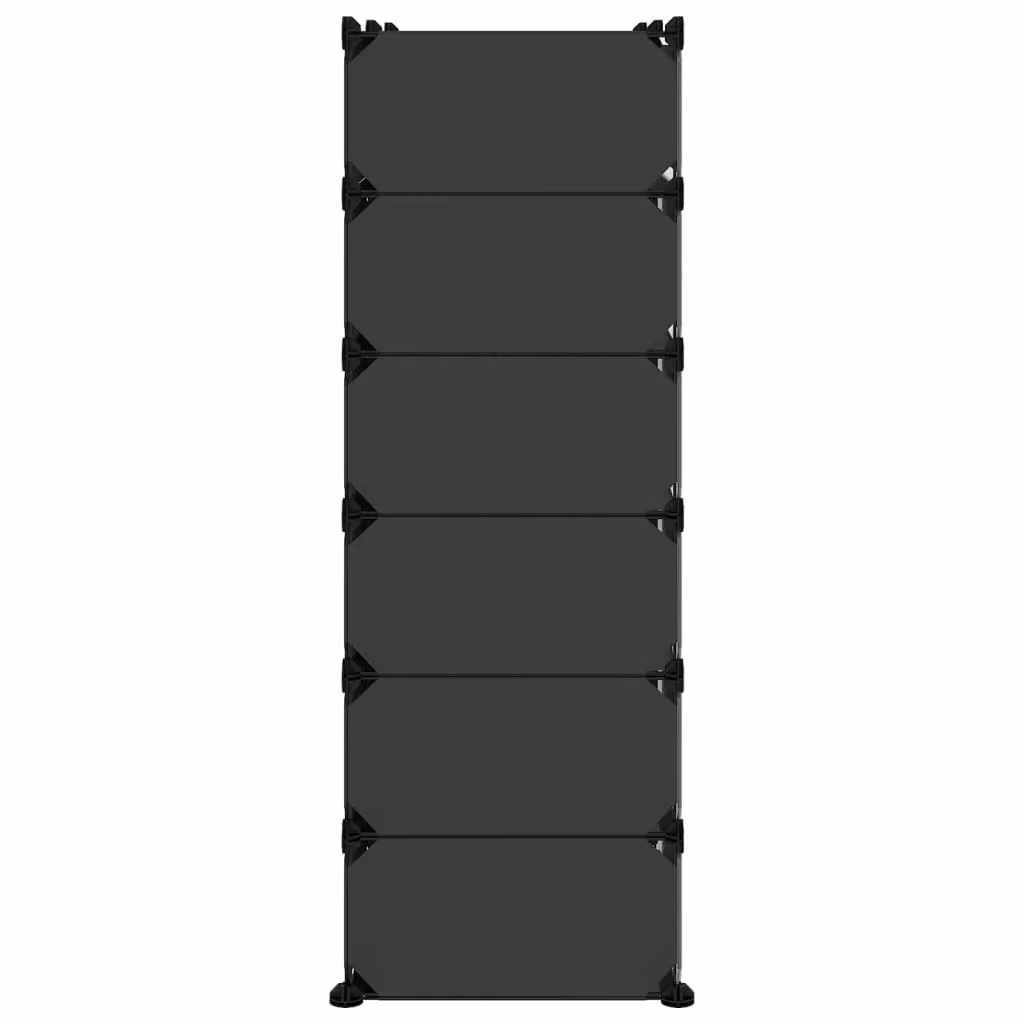Berkfield Home Black Shoe Rack, W/D/H: 94.5 x 36.5 x 106 cm – 3
