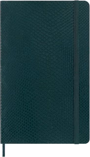 Moleskine Vegea Boa Soft Cover Faux Leather Notebook in Green