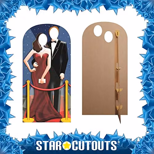 Star Cutouts SC170 Red Carpet Stand Cardboard Cut Out – 4