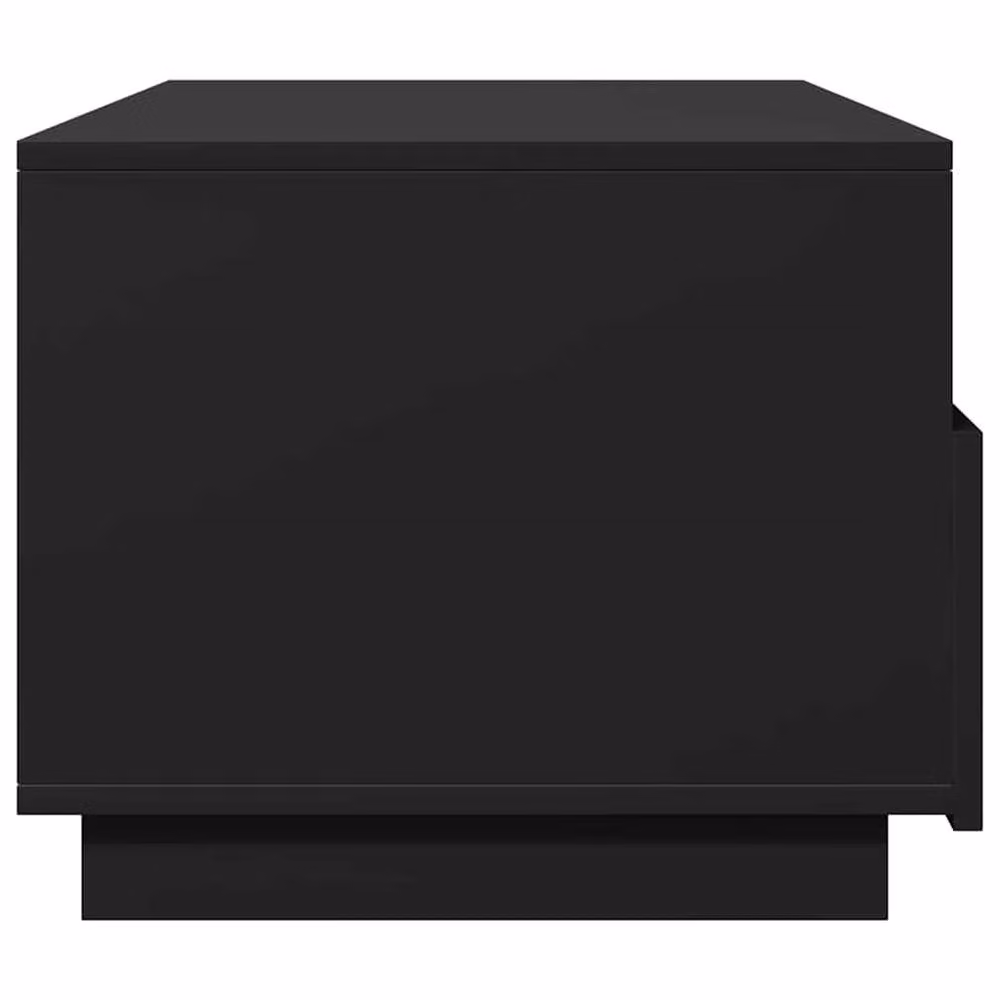 Berkfield Home Modern Black Coffee Table with LED Lights, W/D/H: 90 x 49 x 40 cm – 5