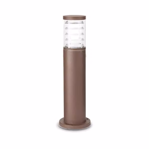 Netlighting Tronco Outdoor Bollard Lamp in Brown, IP54, E27, H: 40.5 cm x W: 15.5 cm x D: 15.5 cm