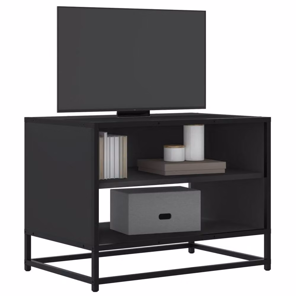 Berkfield Home Industrial TV Cabinet in Black, W/D/H: 61 x 40 x 46 cm – 2