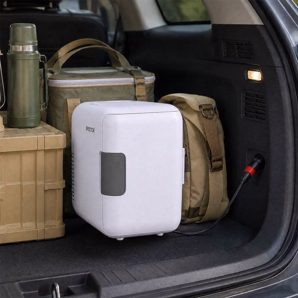 Spector Portable Mini Fridge and Cooler Warmer in White – 2