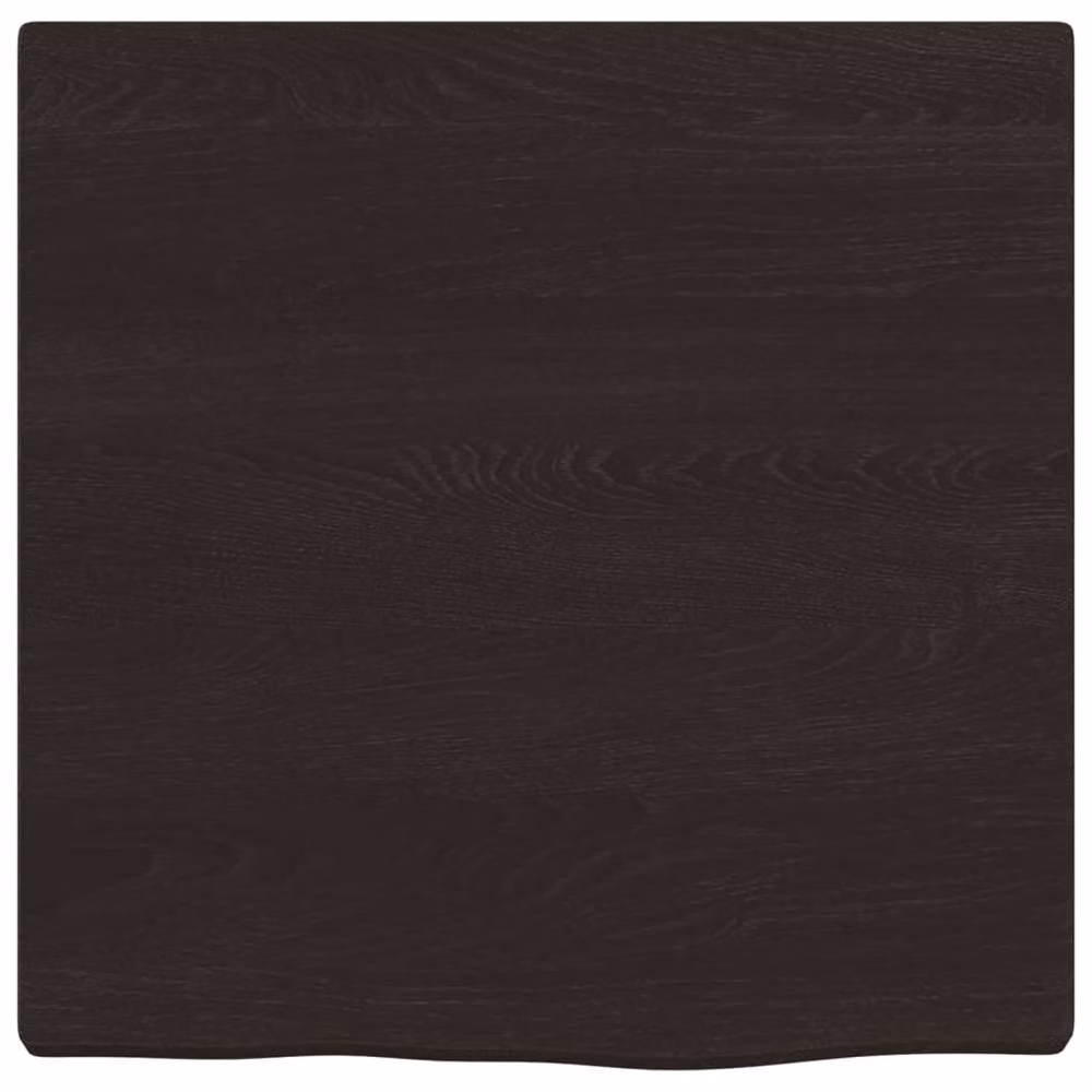 Berkfield Home Wall Mounted Rustic Oak Wood Shelf in Brown and Grey, W/D/H: 40 x 40 x 2 cm – 3