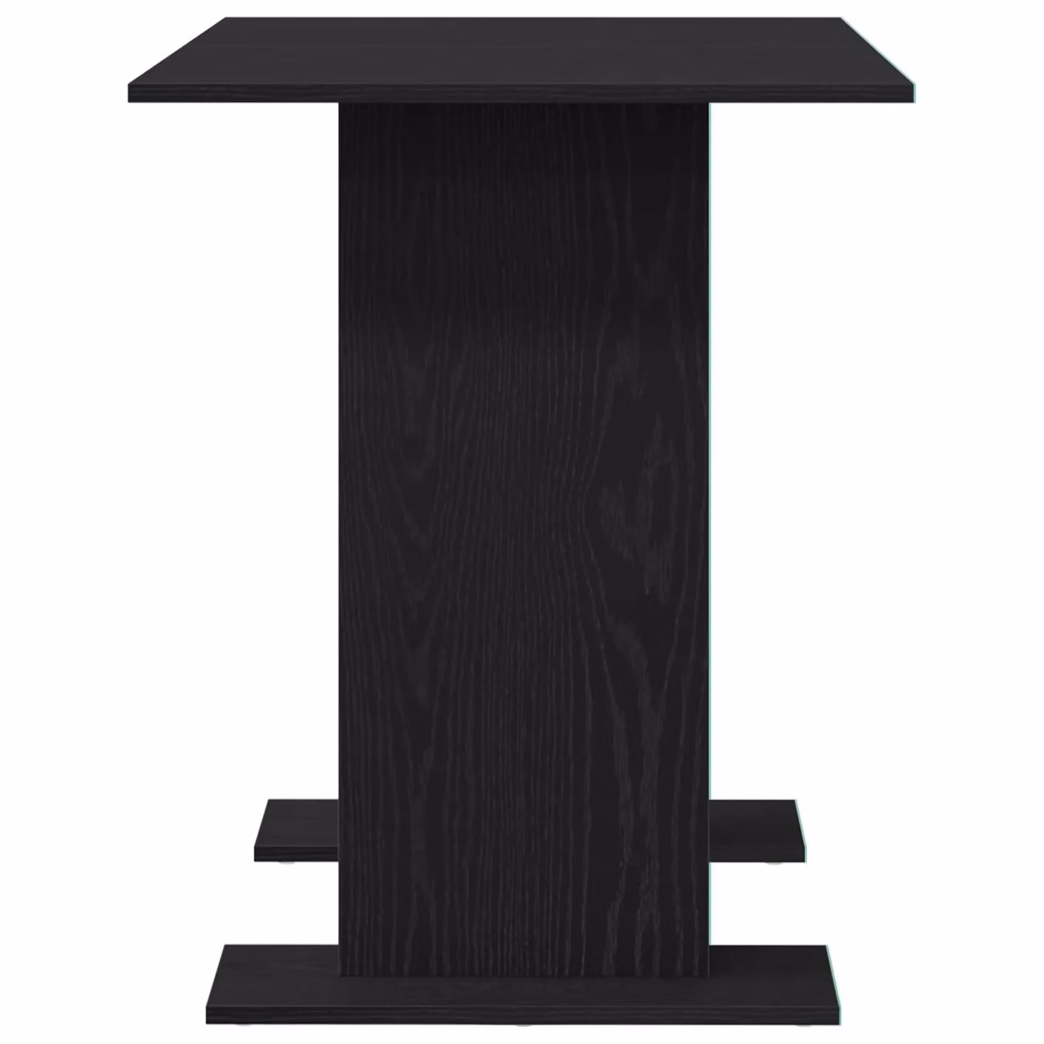 Berkfield Home Modern Rectangular Dining Table in Black Oak, W/D/H: 110 x 60 x 75 cm – 3