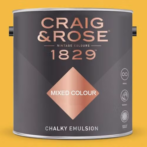 Craig & Rose 1829 Chalky Emulsion Paint Stop in Lamplighter, 2.5 l