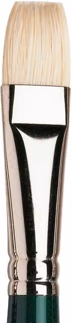 Winsor & Newton Winton Hog Short Flat Bright Brush, Size 10 – 1