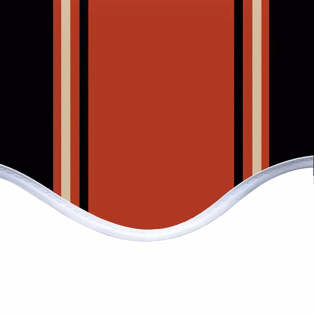 Berkfield Home Replacement Awning Fabric in Orange and Brown, Polyester, W: 6 m, D: 3.5 m – 3