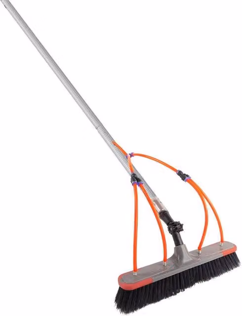 PAWNORA Telescopic Cleaner Brush Kit in Grey