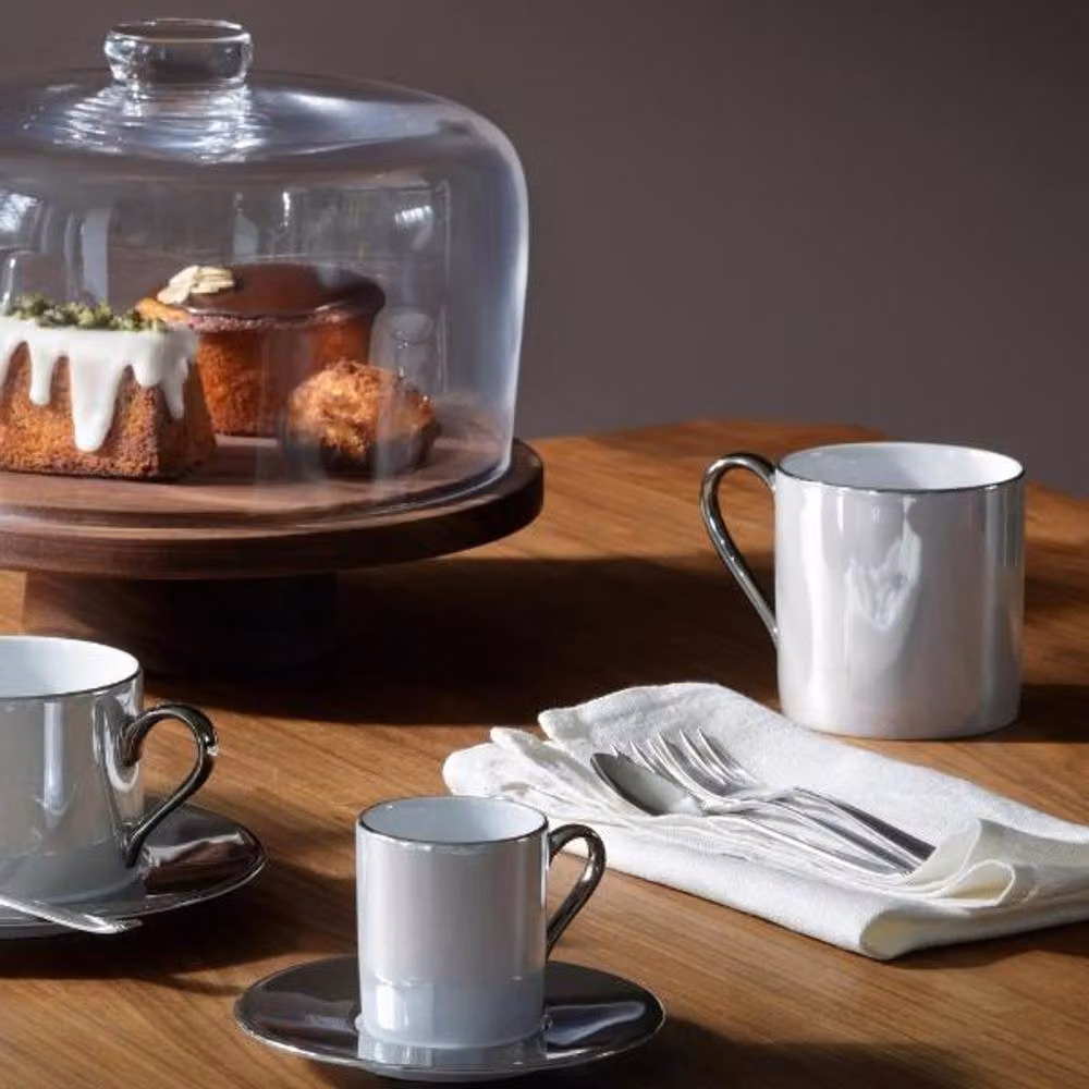 LSA Palazzo Contemporary White Porcelain Mug, 340ml – 2