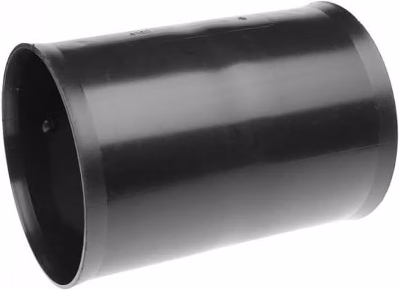 PBSL Group Black Plastic Twinwall Utility Duct Coupler 137mm