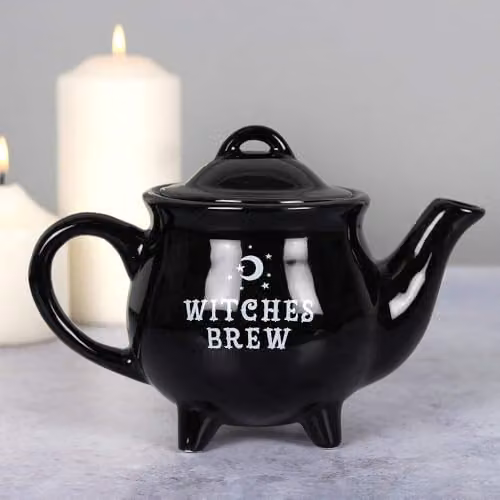 Spirit of Equinox Black Ceramic Teapot – 4