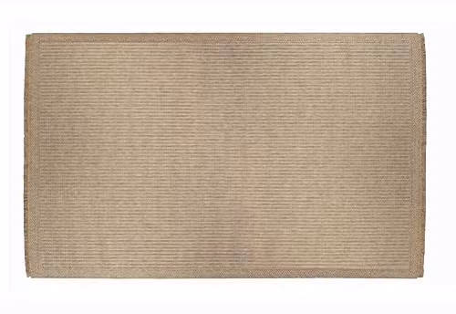 Arthouse Jute Effect Flat Weave Polypropylene Rug in Beige, W: 160 cm, D: 230 cm – 1
