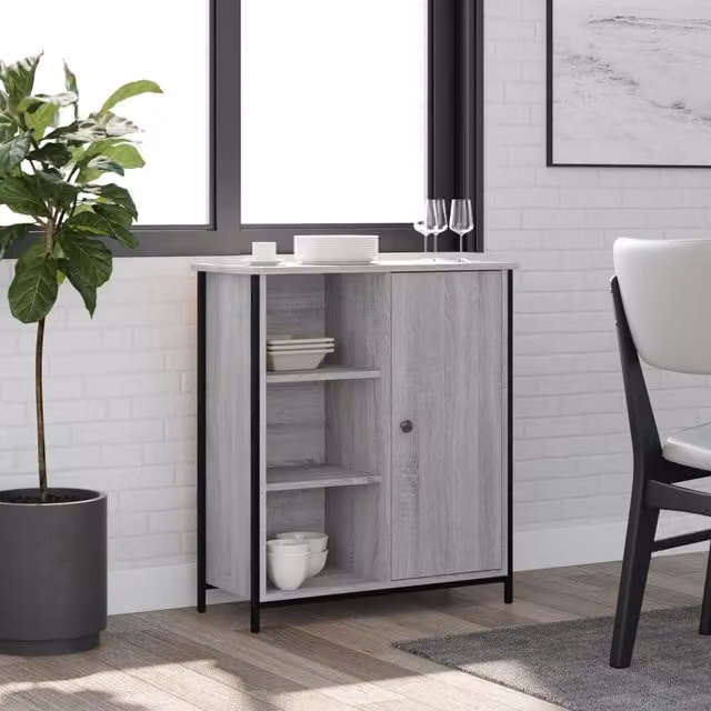 Berkfield Home Grey Sonoma Sideboard W/D/H: 70 x 30 x 80 cm – 1