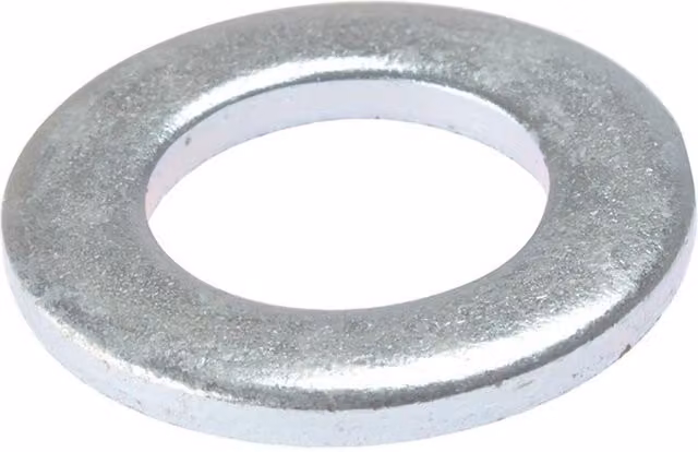 Forgefix Heavy-duty Flat Washers, Galvanised Steel, Silver