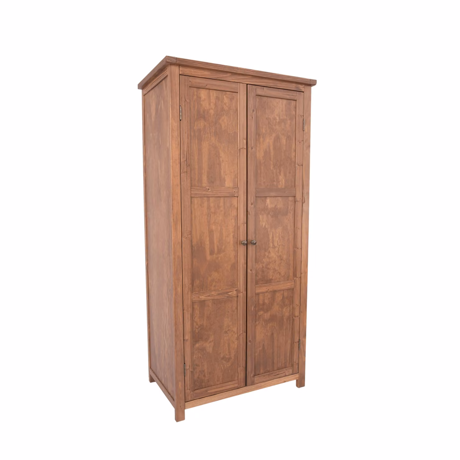 Cabinet Bits Padua 2 Door Wardrobe in Brown Lacquered Pine – 2