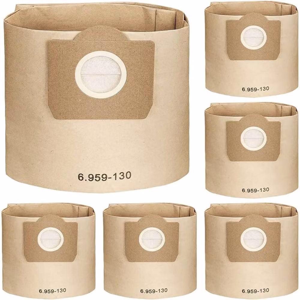 Kaercher Beige Wet and Dry Heavy Duty Vacuum Dust Bags – 2
