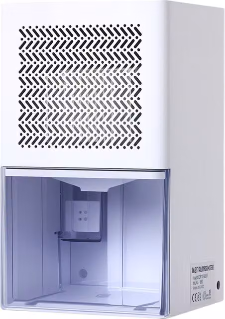 Spetor Portable Mini Dehumidifier in White with LED Lights