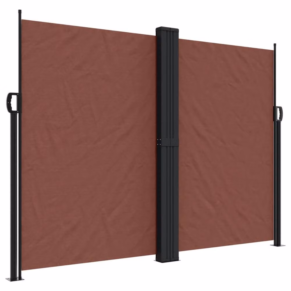 Berkfield Home Retractable Side Awning in Brown, W/H: 180 x 1000 cm – 2