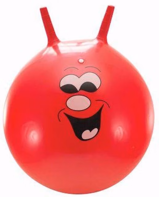 Garden Mile Red Space Hopper Hopping Toy for Kids
