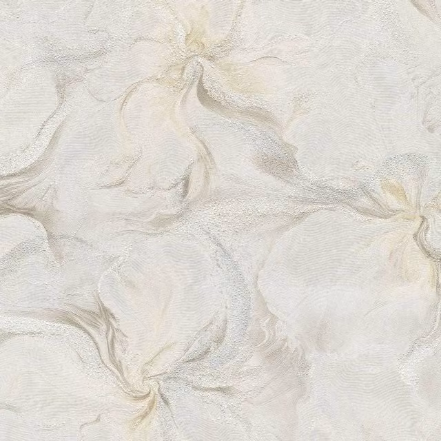 Erismann Aurora Abstract Floral Botanical Vinyl Wallpaper in Taupe and Beige