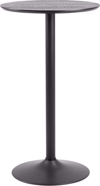Furniture To Go Ibiza Tall Round Bar Table in Black – 1