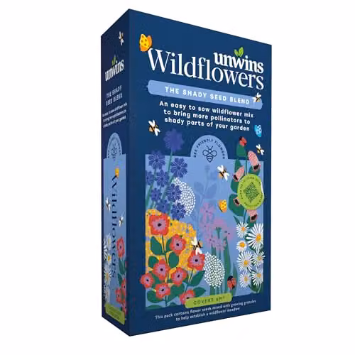 Unwins Shady Wildflower Seed Blend, 1.2kg