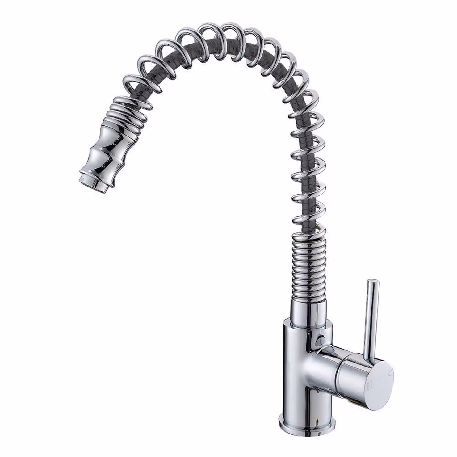 Nes Home Chrome Kitchen Basin Sink Pull Out Mono Mixer Faucet Tap in Silver – 2