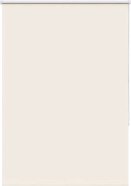 Berkfield Home Blackout Roller Blind, Off-White Thermal Insulating Polyester Fabric, W: 105 cm, H: 130 cm