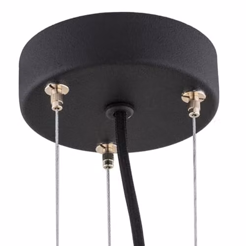 Netlighting Argon Berkley Dome Pendant Ceiling Light in Gold, White and Black – 2