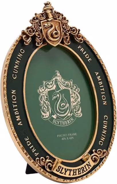Warner Bros Harry Potter Alumni Single Oval Tabletop Photo Frame in Green